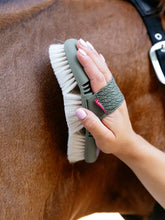 Load image into Gallery viewer, LeMieux Lilac Flexi Goat Hair Body Brush
