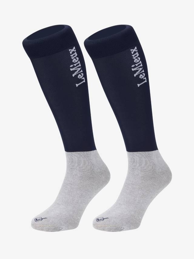 LeMieux Competition Socks Twin Pack Navy