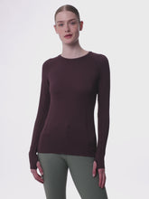 Load and play video in Gallery viewer, LeMieux Britney Seamless Long Sleeve Shirt Damson
