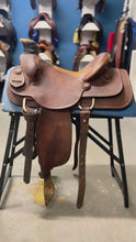 Load and play video in Gallery viewer, 15&quot; Andy Knight Roper Saddle
