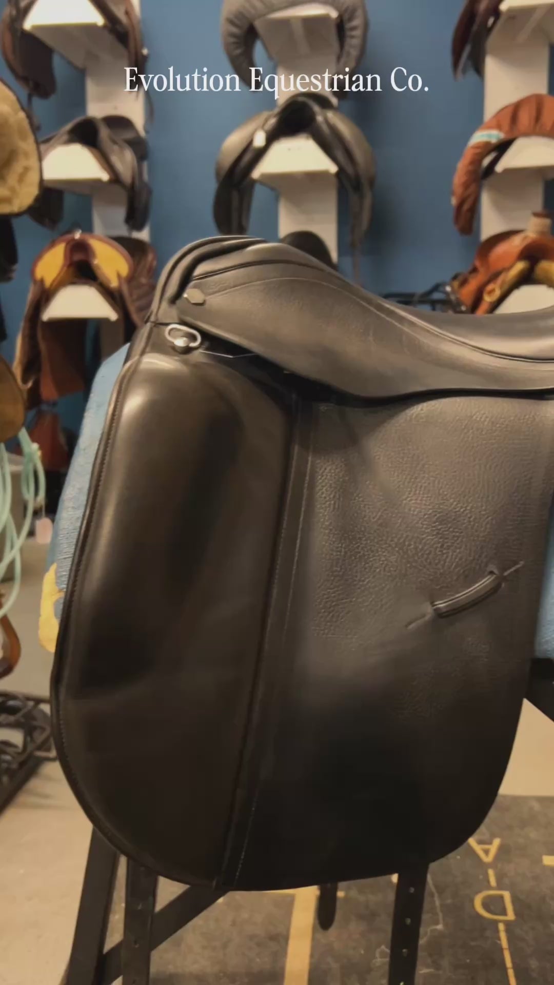 Charger la vidéo : 17" Albion Platinum Ultima Dressage Saddle
