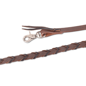 Roper Rein-Roper reins-Pegasus-Brown-Evolution Equestrian Co.