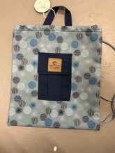 Load image into Gallery viewer, 27 Cedar Helmet Bags-Stable Supplies-27 Cedar Custom Saddle Pads-Blue Dots-Evolution Equestrian Co.
