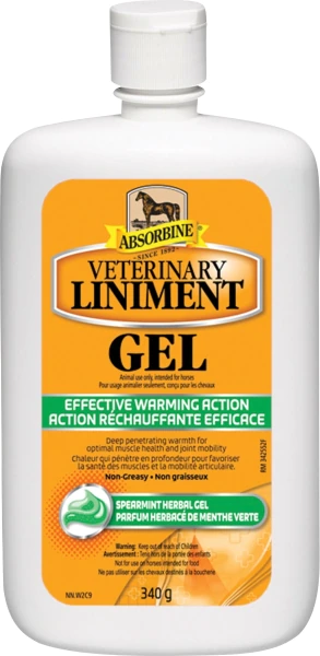 Absorbine Veterinary Liniment Gel-Horse Care-Canadian Centurion Supply-Evolution Equestrian Co.