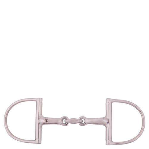 BR Double Jointed Dee Ring Snaffle-Bits-Bieman De Haas-12.5 cm-Evolution Equestrian Co.