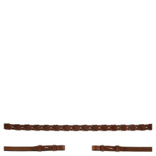 Load image into Gallery viewer, BR Hunter Laced Reins-English Reins-Bieman De Haas-Tobacco-Evolution Equestrian Co.

