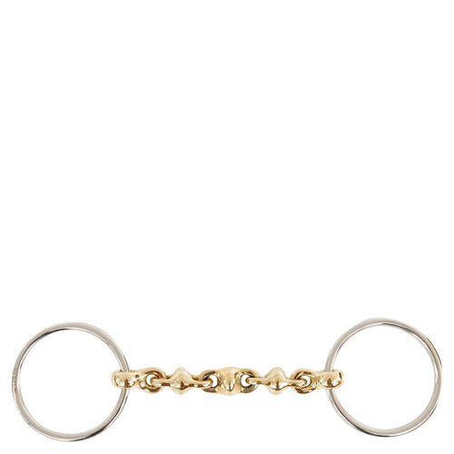 BR Loose Ring Waterford Snaffle-English Bit-Bieman De Haas-11.5 cm-Evolution Equestrian Co.
