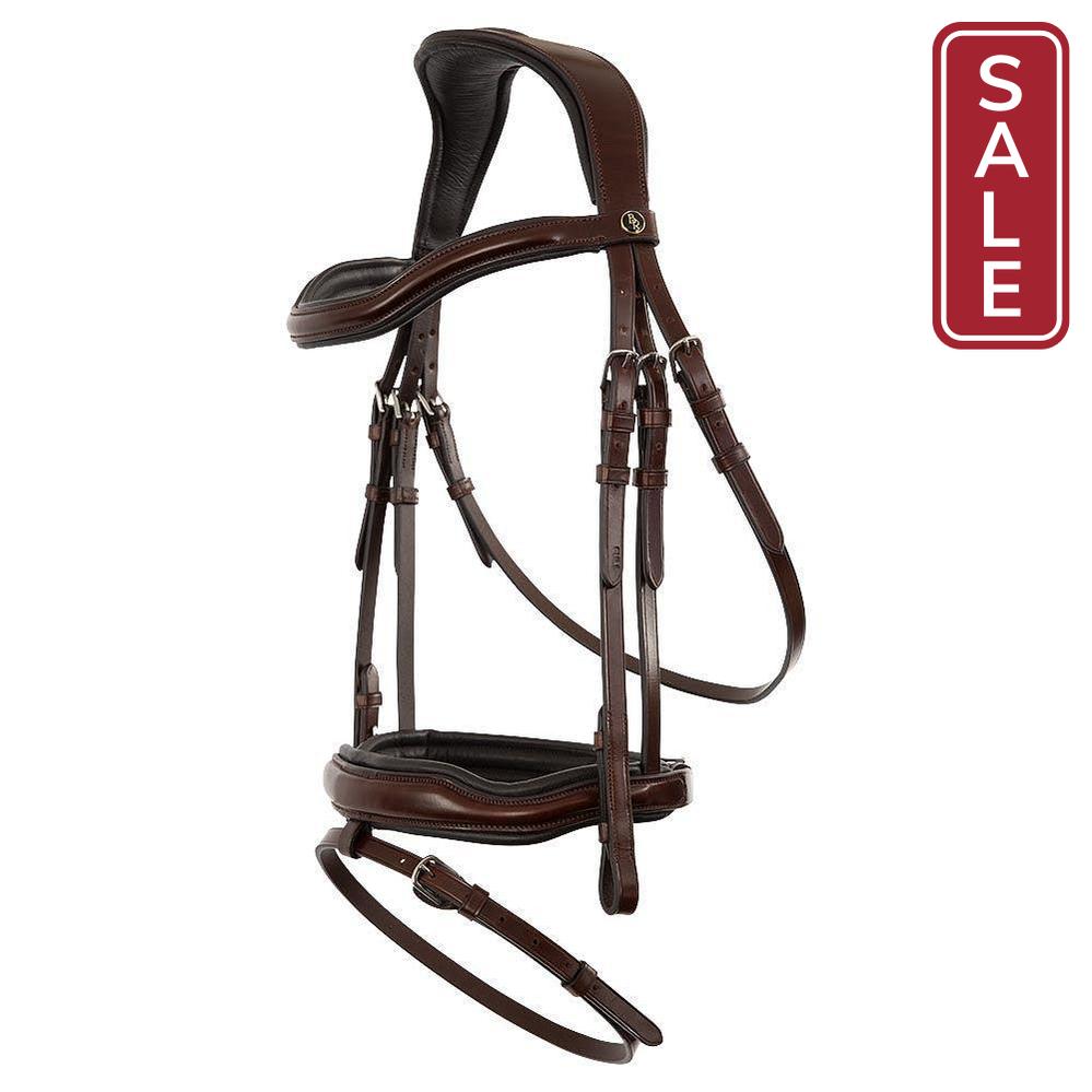 BR Luton Bridle-English Tack-Bieman De Haas-Oak /Silver-Cob-Evolution Equestrian Co.