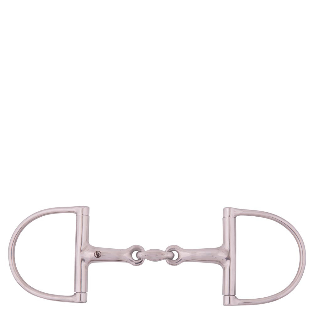 BR Double Jointed Dee Ring Snaffle
