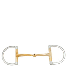 Load image into Gallery viewer, BR Single Jointed Dee Ring Snaffle Bit
