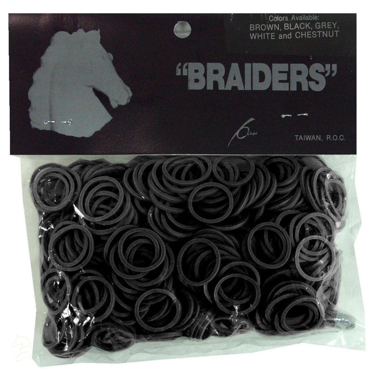 Braiding Elastics - 500pcs-Horse Tack-Can Pro Equestrian Supply-Black-Evolution Equestrian Co.