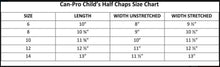 Load image into Gallery viewer, Can Pro Child&#39;s Suede Half Chaps-Half Chaps-Can Pro Equestrian Supply-6-Evolution Equestrian Co.
