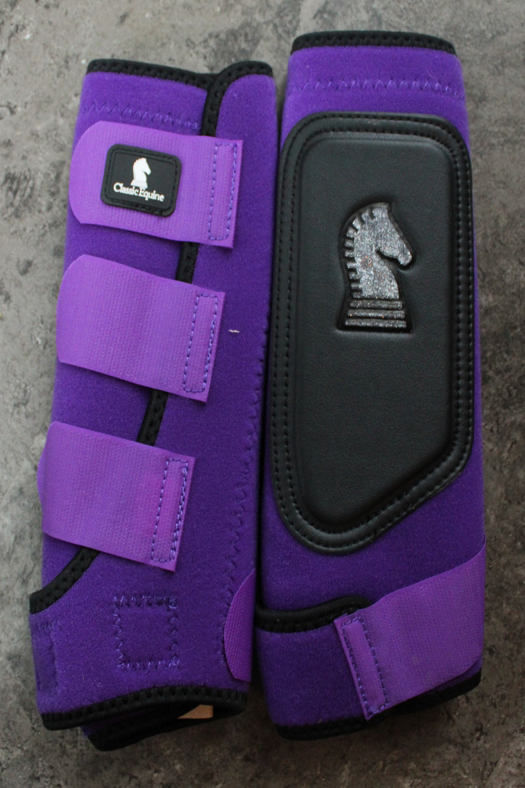 Classic Equine CrossFit Boots - Purple Large Hinds
