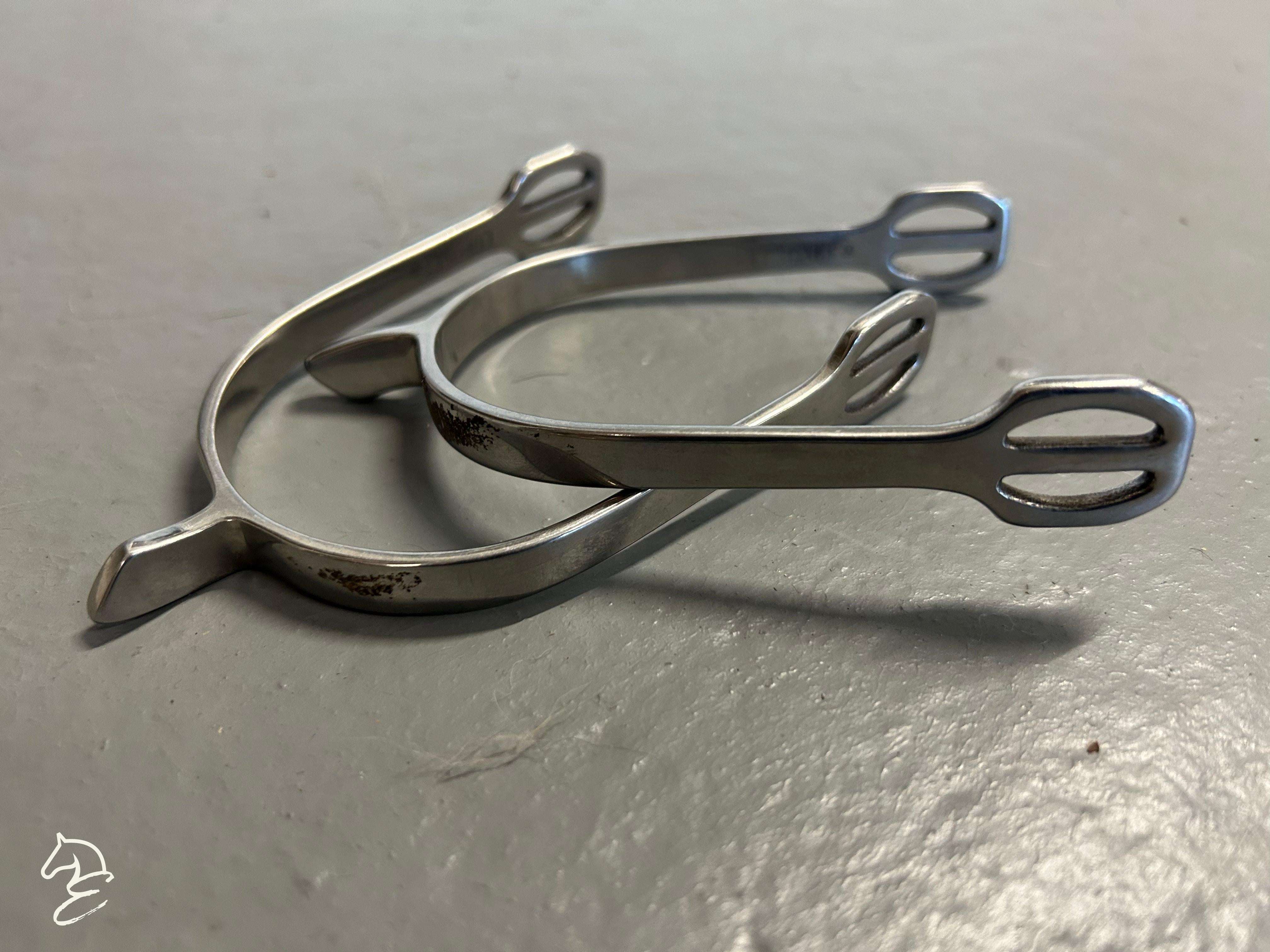 Coronet Fishtail English Spurs-English Spurs-Consignment-Evolution Equestrian Co.