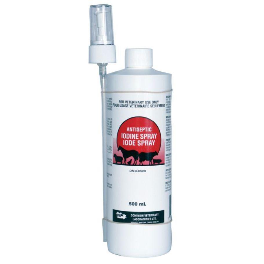 DVL Antiseptic Iodine Gentle 1% Spray-Horse Care-Canadian Centurion Supply-Evolution Equestrian Co.