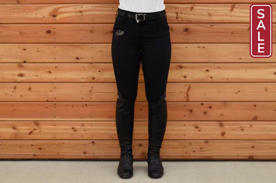 Derby Clothing Company Original Full Seat Breeches-Breeches-Derby Clothing Company-EU 32 / US 20-Black-Evolution Equestrian Co.