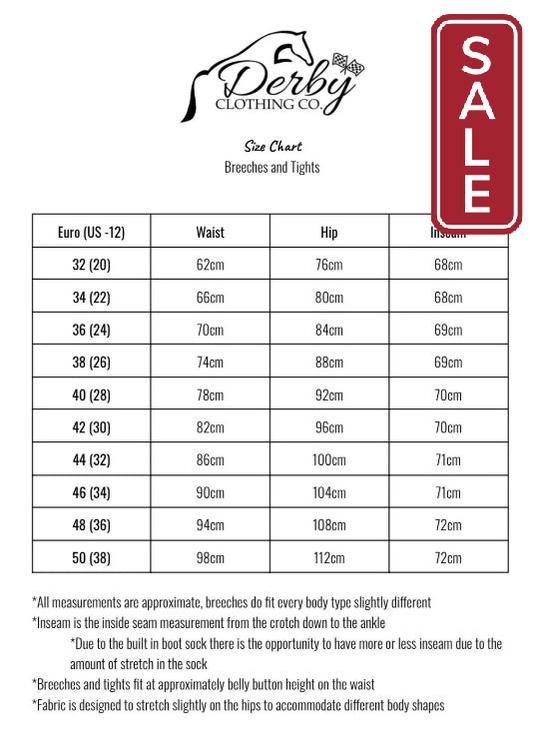 Derby Clothing Company Original Full Seat Breeches-Breeches-Derby Clothing Company-EU 32 / US 20-Black-Evolution Equestrian Co.