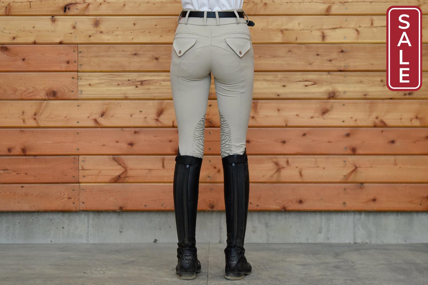 Derby Clothing Company Watari Kneepatch Breeches-Breeches-Derby Clothing Company-EU 32 / US 20-Tan-Evolution Equestrian Co.