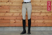 Derby Clothing Company Watari Kneepatch Breeches-Breeches-Derby Clothing Company-EU 32 / US 20-Tan-Evolution Equestrian Co.