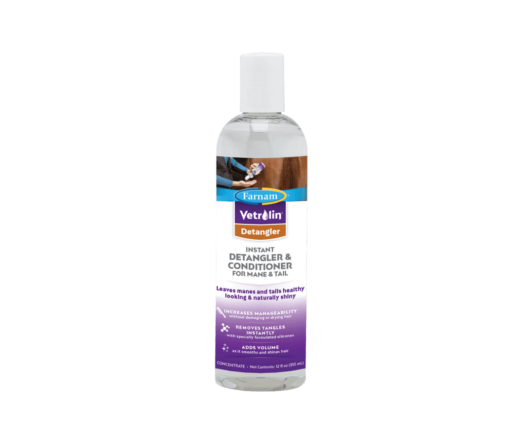 Farnam Vetrolin Instant Detangler-Detangler-Canadian Centurion Supply-Evolution Equestrian Co.