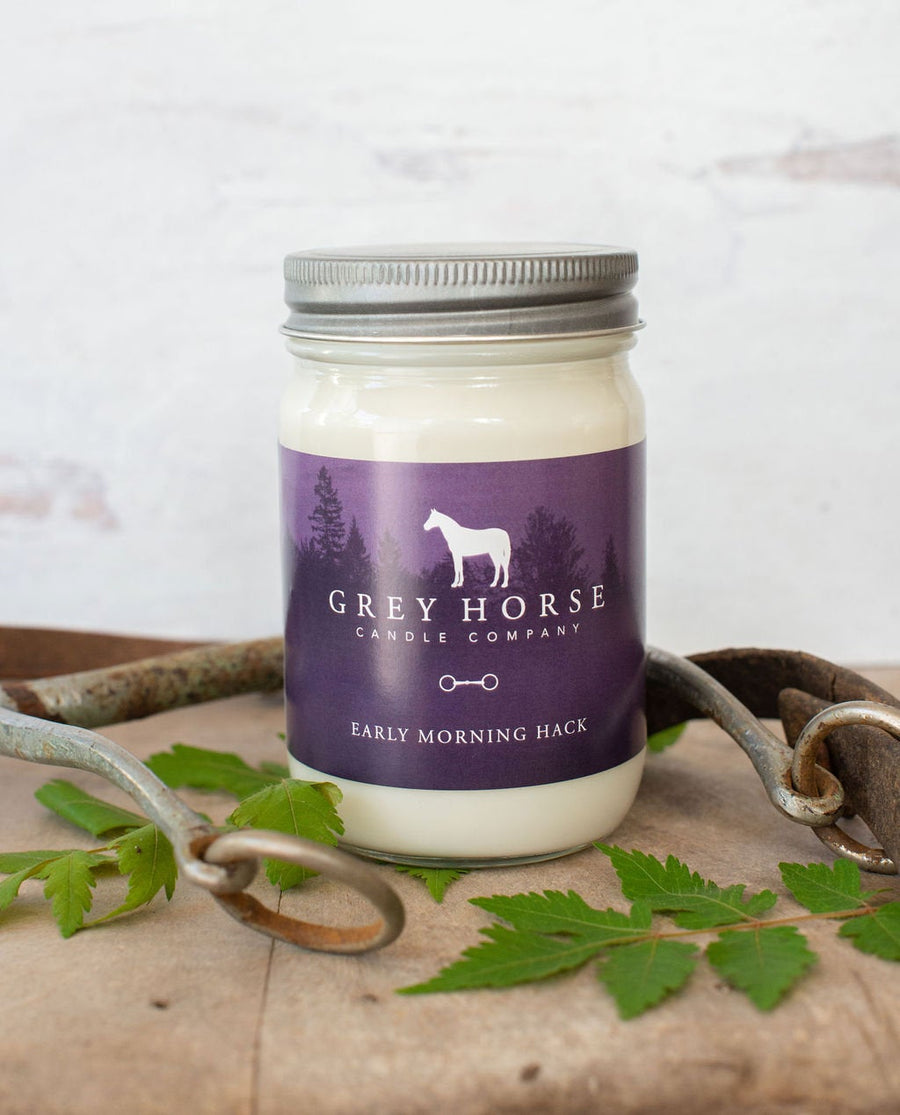 Grey Horse Candle - Early Morning Hack