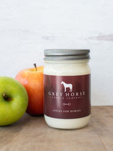 Load image into Gallery viewer, Grey Horse Candle - Apple for Horses
