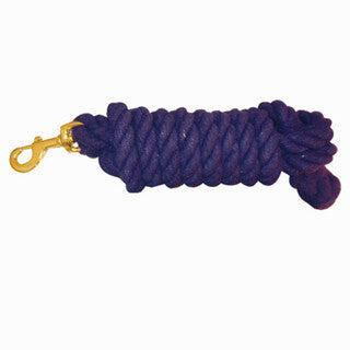 Heavy Duty Cotton Lead Rope-Horse Tack-Can Pro Equestrian Supply-Navy-Evolution Equestrian Co.