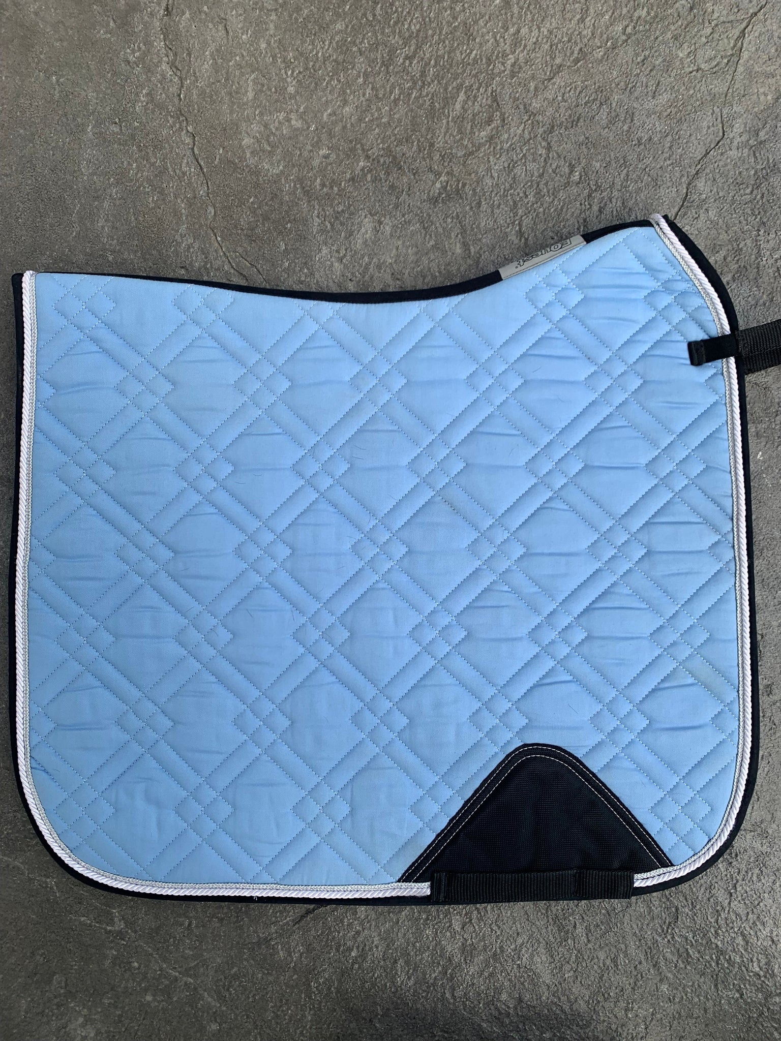 EQuest Dressage Saddle Pad and Polo Wrap Set Evolution Equestrian Co.