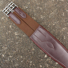 Load image into Gallery viewer, True North Overlay Leather Girth - 46&quot;
