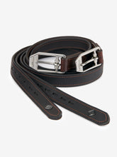 Load image into Gallery viewer, LeMieux Vector Stirrup Leathers-English Tack-LeMieux-130 cm / 51&quot;-Brown-Evolution Equestrian Co.
