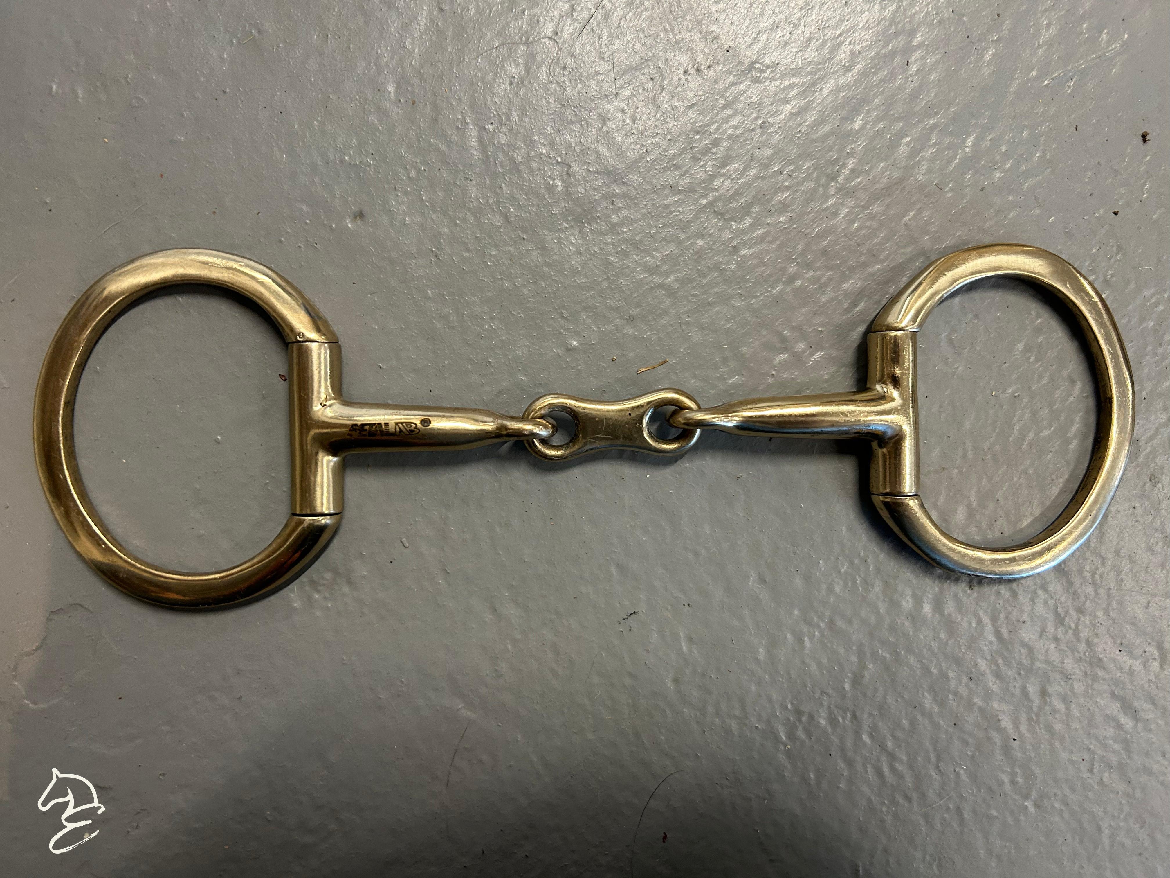 Metalab Eggbutt French Link Snaffle-Bits-Consignment-Evolution Equestrian Co.