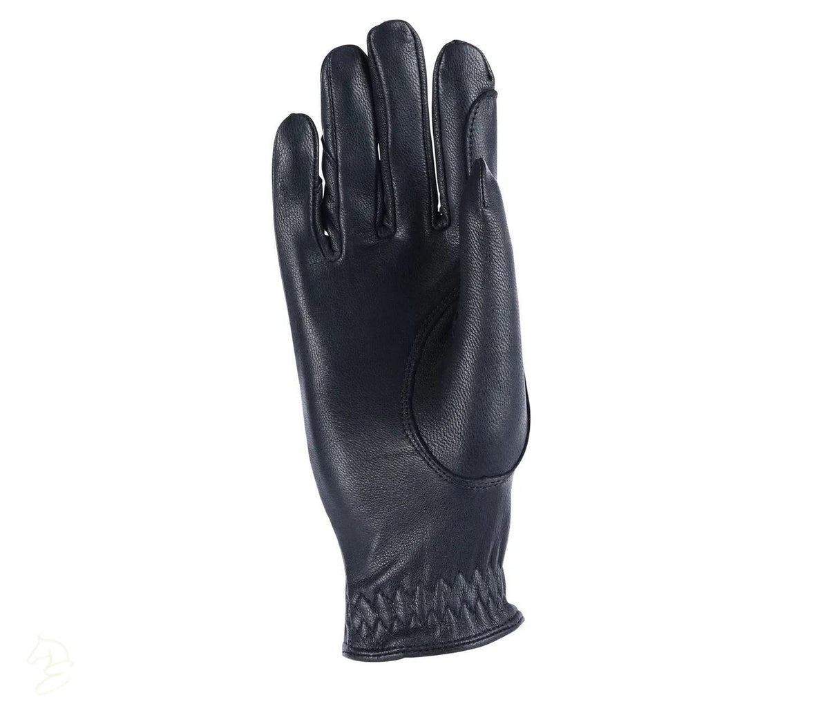 Shires Aubrion Leather Riding Gloves-Riding Gloves-Pegasus-XSmall-Black-Evolution Equestrian Co.