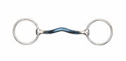 Shires Blue Alloy Loose Ring Mullen Snaffle-Bits-Pegasus-5"-Evolution Equestrian Co.