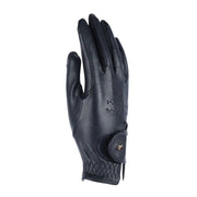 Shires Child Aubrion Leather Riding Gloves-Riding Gloves-Pegasus-Small-Black-Evolution Equestrian Co.