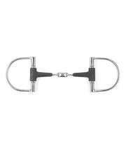 Shires EquiKind Rubber Covered Dee Ring Snaffle with Lozenge-Bits-Pegasus-4.5"-Evolution Equestrian Co.