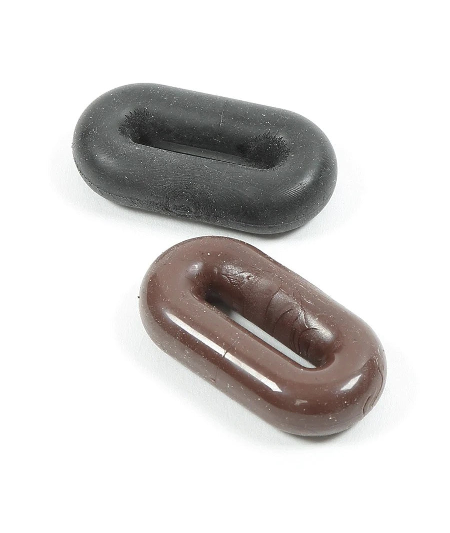 Shires Silicone Martingale Stops-English Accessories-Pegasus-Black-Evolution Equestrian Co.