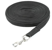 Load image into Gallery viewer, Shires Soft Feel Lunge Line-Lunge Line-Pegasus-Black-Evolution Equestrian Co.
