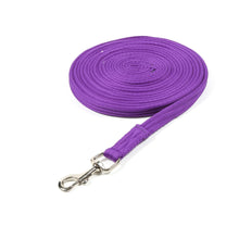 Load image into Gallery viewer, Shires Soft Feel Lunge Line-Lunge Line-Pegasus-Purple-Evolution Equestrian Co.
