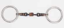 Load image into Gallery viewer, Shires Sweet Iron Copper Roller Loose Ring Snaffle-Bits-Pegasus-5&quot;-Evolution Equestrian Co.
