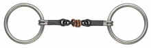 Load image into Gallery viewer, Shires Sweet Iron Copper Roller Loose Ring Snaffle-Bits-Pegasus-5&quot;-Evolution Equestrian Co.
