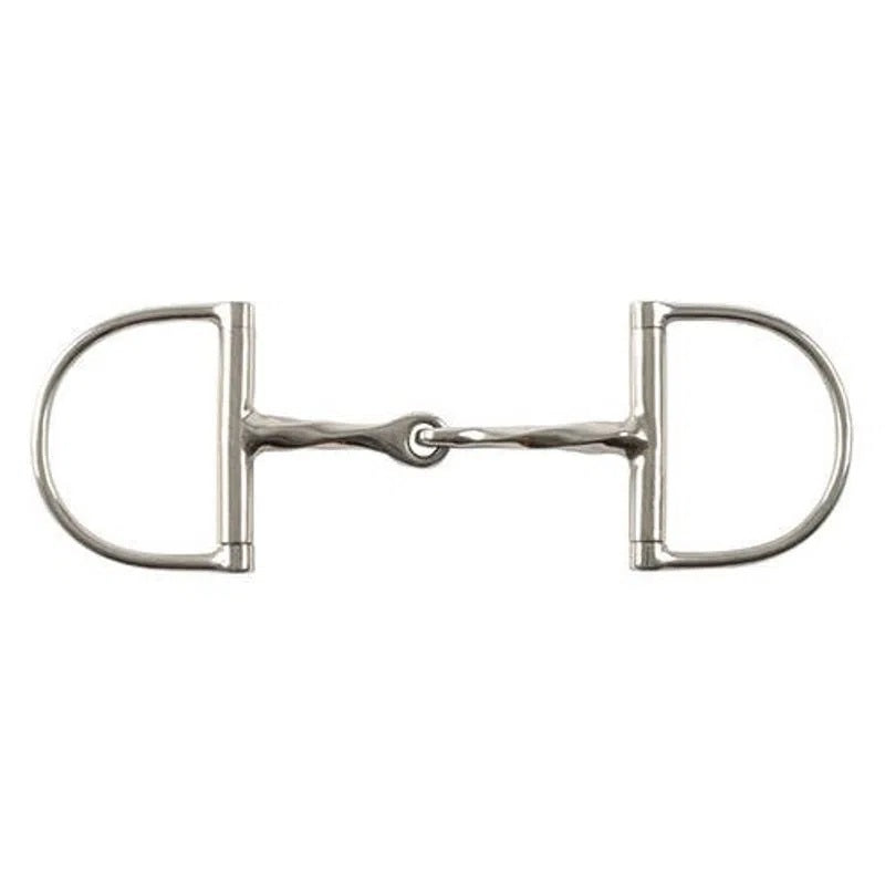 Shires Slow Twist Dee Ring Snaffle