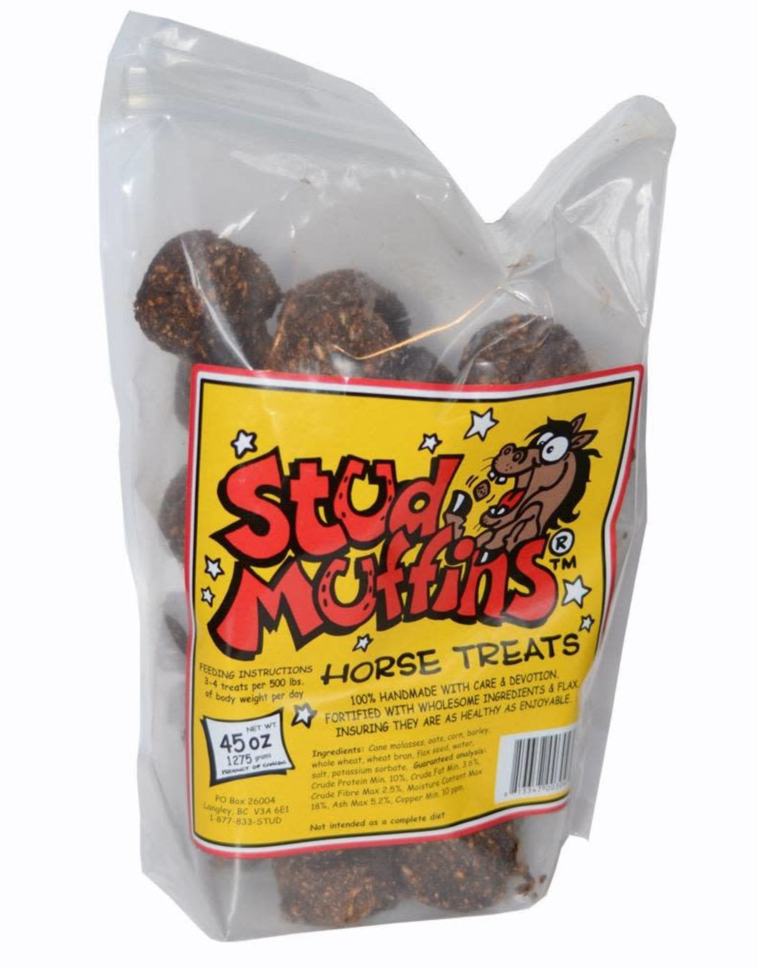 Stud Muffins Horse Treats 45oz Bag