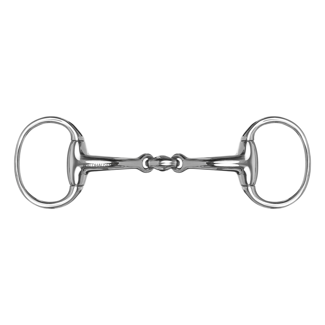 Waldhausen Anatomical Eggbutt Snaffle with Oval Link