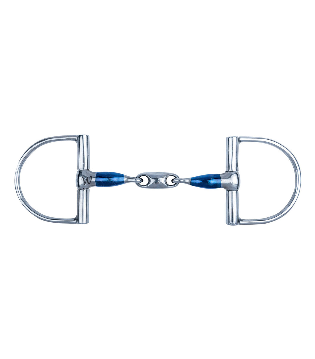 Waldhausen Sweet Iron Double Jointed Dee Ring Snaffle