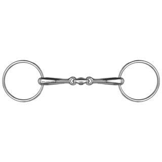 Waldhausen Loose Ring Solid Snaffle with Oval Link