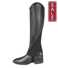 Load image into Gallery viewer, Waldhausen ELT Elegance Leather Half Chaps-Half Chaps-Can Pro Equestrian Supply-Medium-Evolution Equestrian Co.
