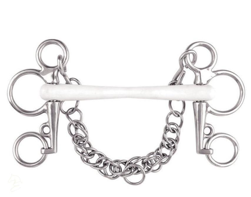Waldhausen Equimouth Flexible Mullen Pelham-Bits-Can Pro Equestrian Supply-125 mm / 5"-Evolution Equestrian Co.