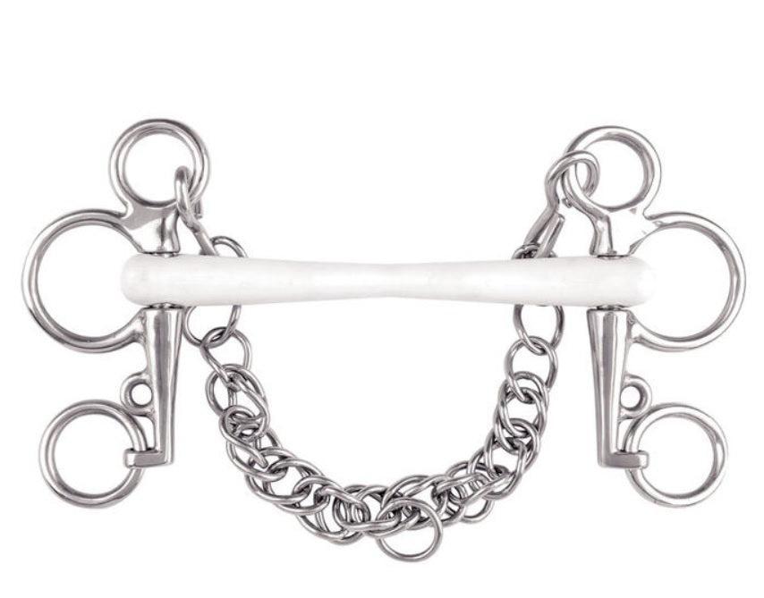 Waldhausen Equimouth Flexible Mullen Pelham-Bits-Can Pro Equestrian Supply-125 mm / 5"-Evolution Equestrian Co.