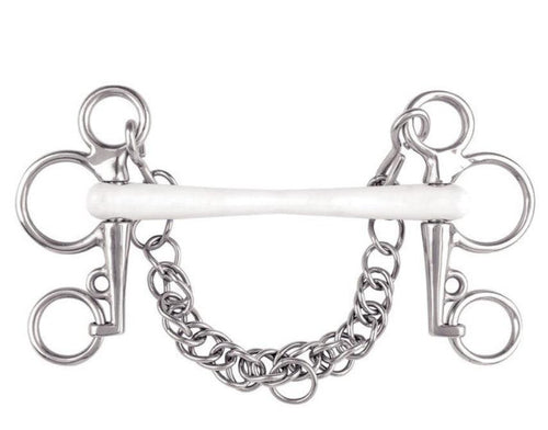 Waldhausen Equimouth Flexible Mullen Pelham-Bits-Can Pro Equestrian Supply-125 mm / 5