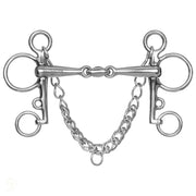 Waldhausen Pelham with Oval Link-Horse Bits-Can Pro Equestrian Supply-125 mm / 5"-Evolution Equestrian Co.